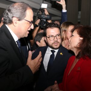 Quim torra Pere Aragonès Carmen Calvo premis Pimec ACN