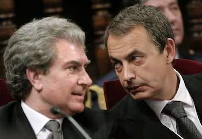César Antonio Molina y José Luis Rodríguez Zapatero