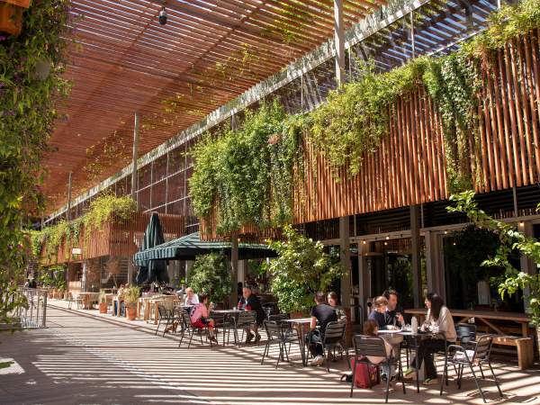 L'illa Diagonal (L'Umbracle) Foto Núria Cugat