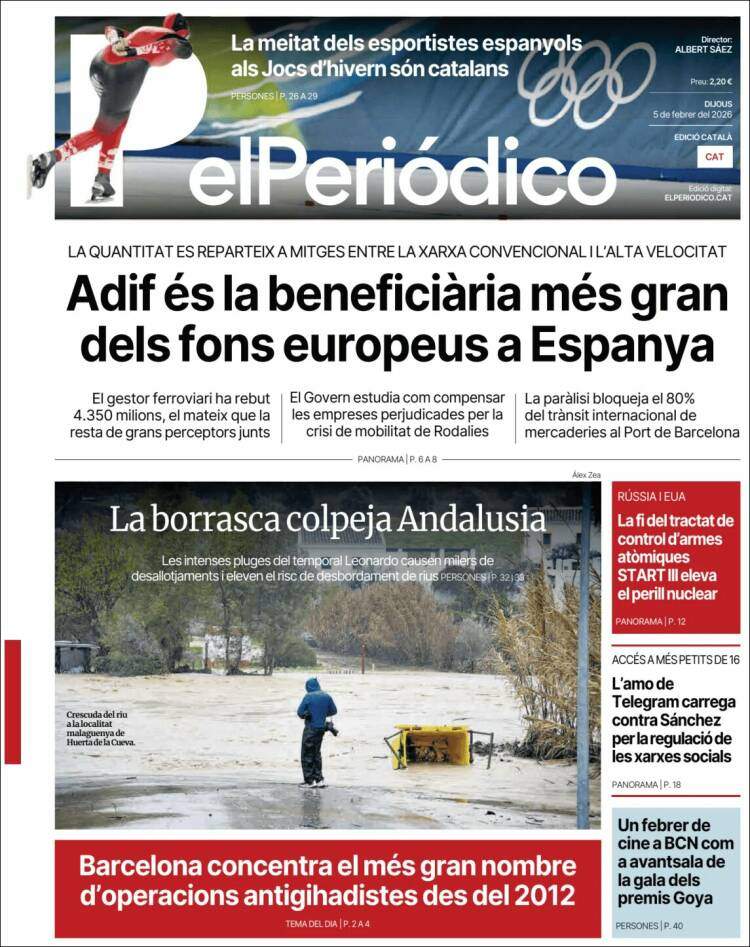 'El Periodico', 5 de febrer de 2026