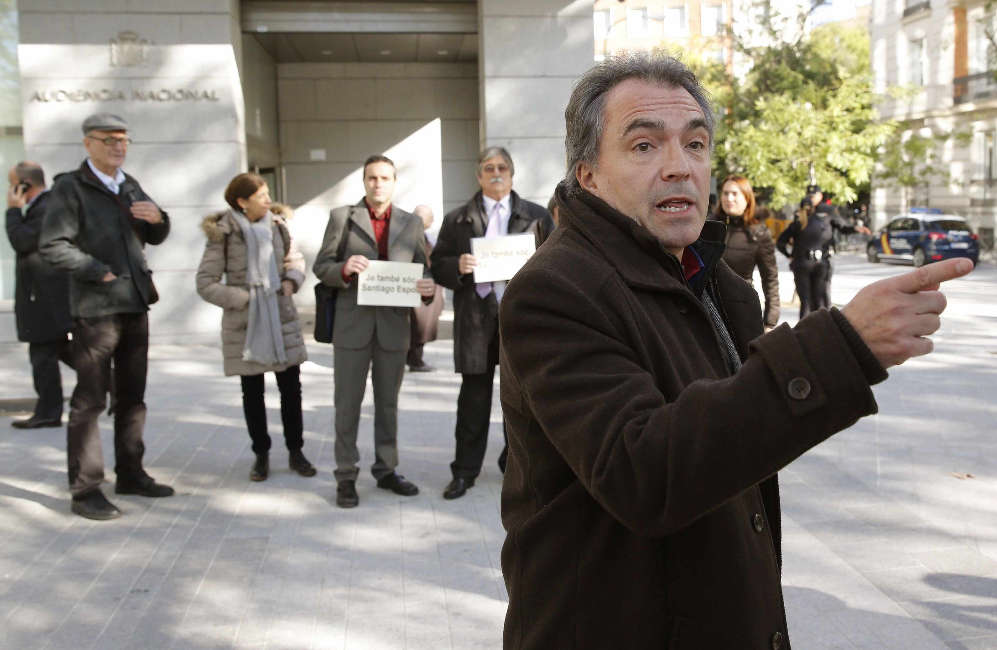 Santiago Espot assegura que va xiular a l'himne com a "mostra d'antiespanyolitat"