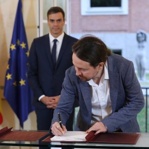 Sánchez Iglesias pressupostos ´2 EFE Sánchez Iglesias pressupostos ´2 EFE