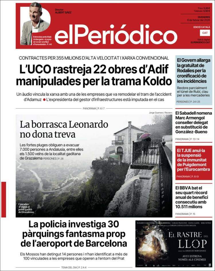 'El Periódico', 6 de febrer de 2026