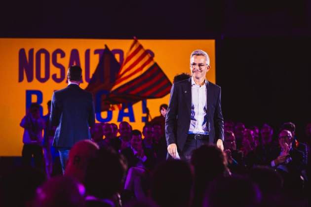 Víctor Font durant un acte / Foto: Nosaltres Barça