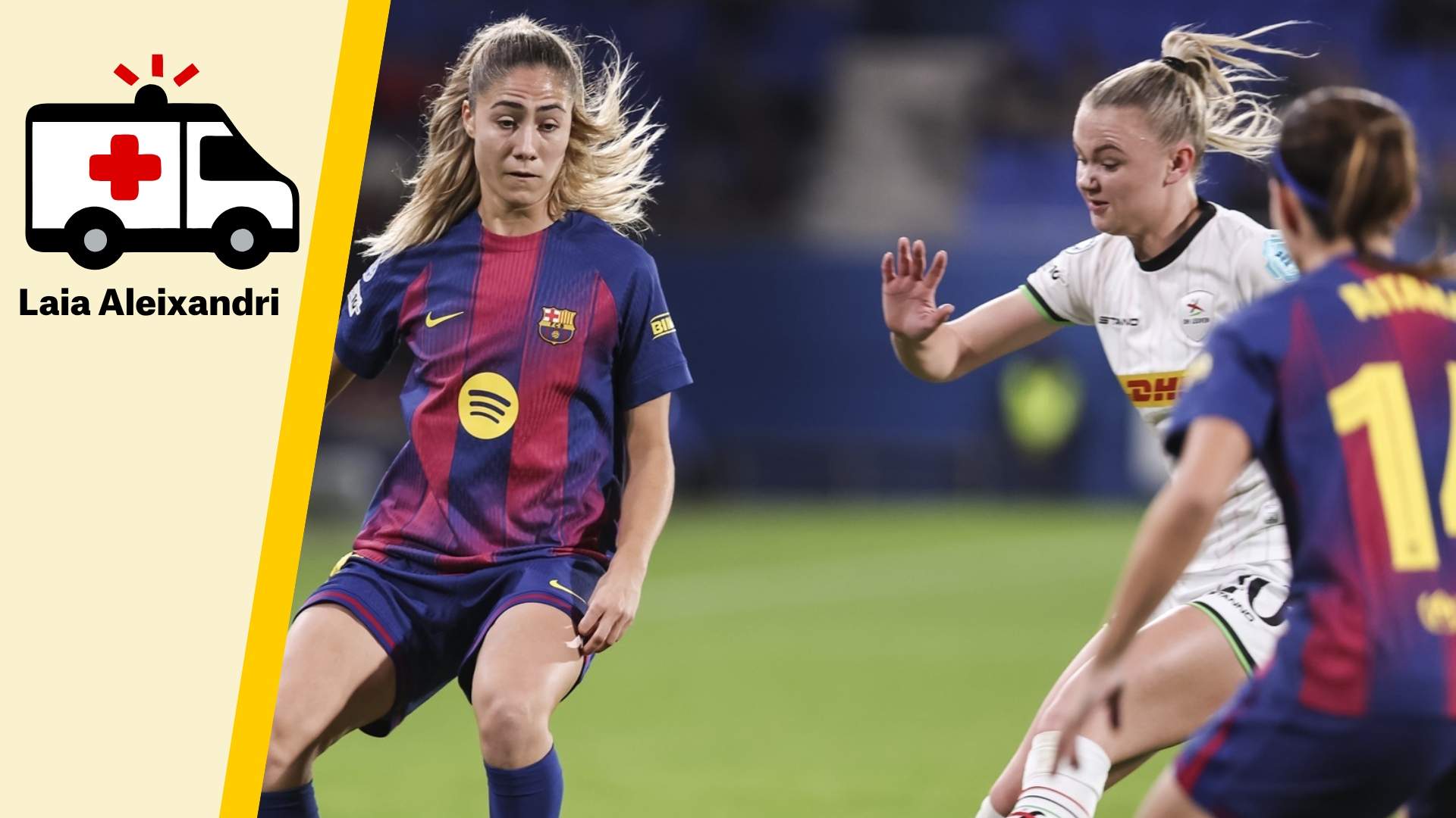 Lesió de Laia Aleixandri: què li passa, quina lesió té i quant de temps estarà de baixa amb el Barça