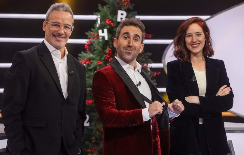 David Calle, Aitor Albizua i Elena Herráiz a 'Cifras y letras' IG