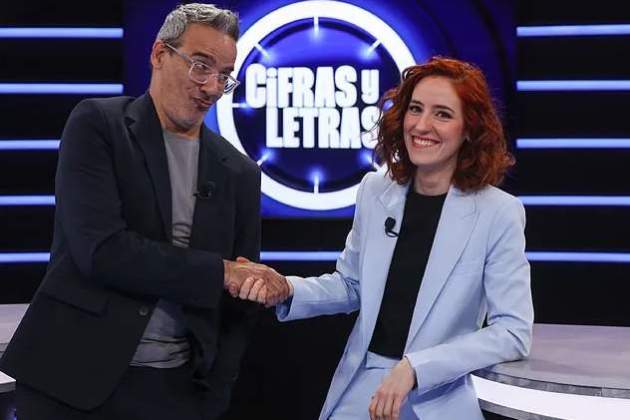 David Calle i Elena Herráiz, 'Linguriosa' a 'Cifras y letras' TVE