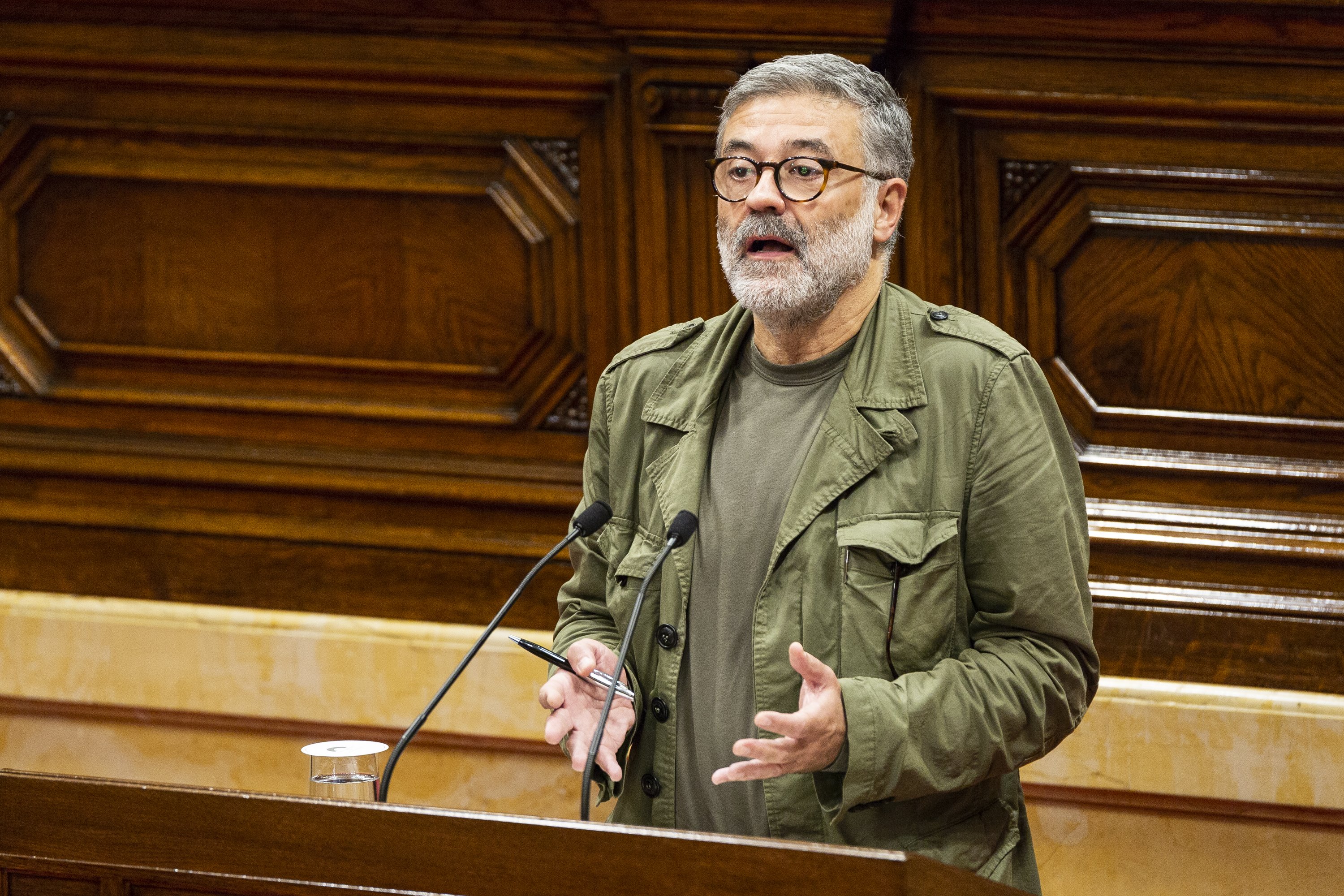 Riera, al Govern: "Defiendan la autodeterminación o vayanse"