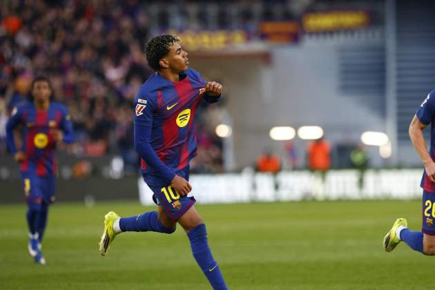 Barça Mallorca Lamine Yamal celebracio gol