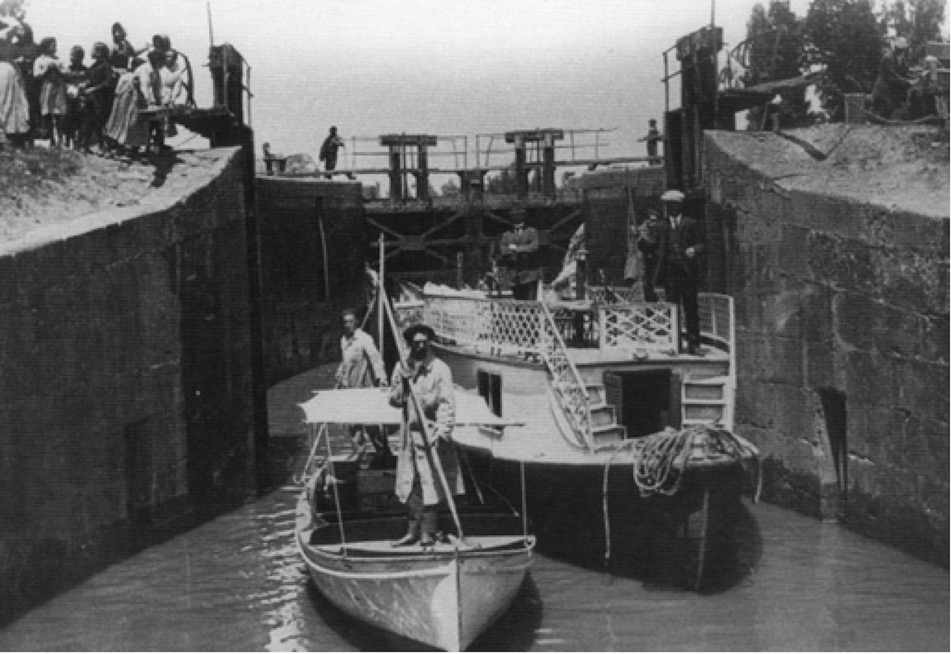 Canal de Castella (finals del segle XIX). Font Confederació Hidrogràfica del Duero