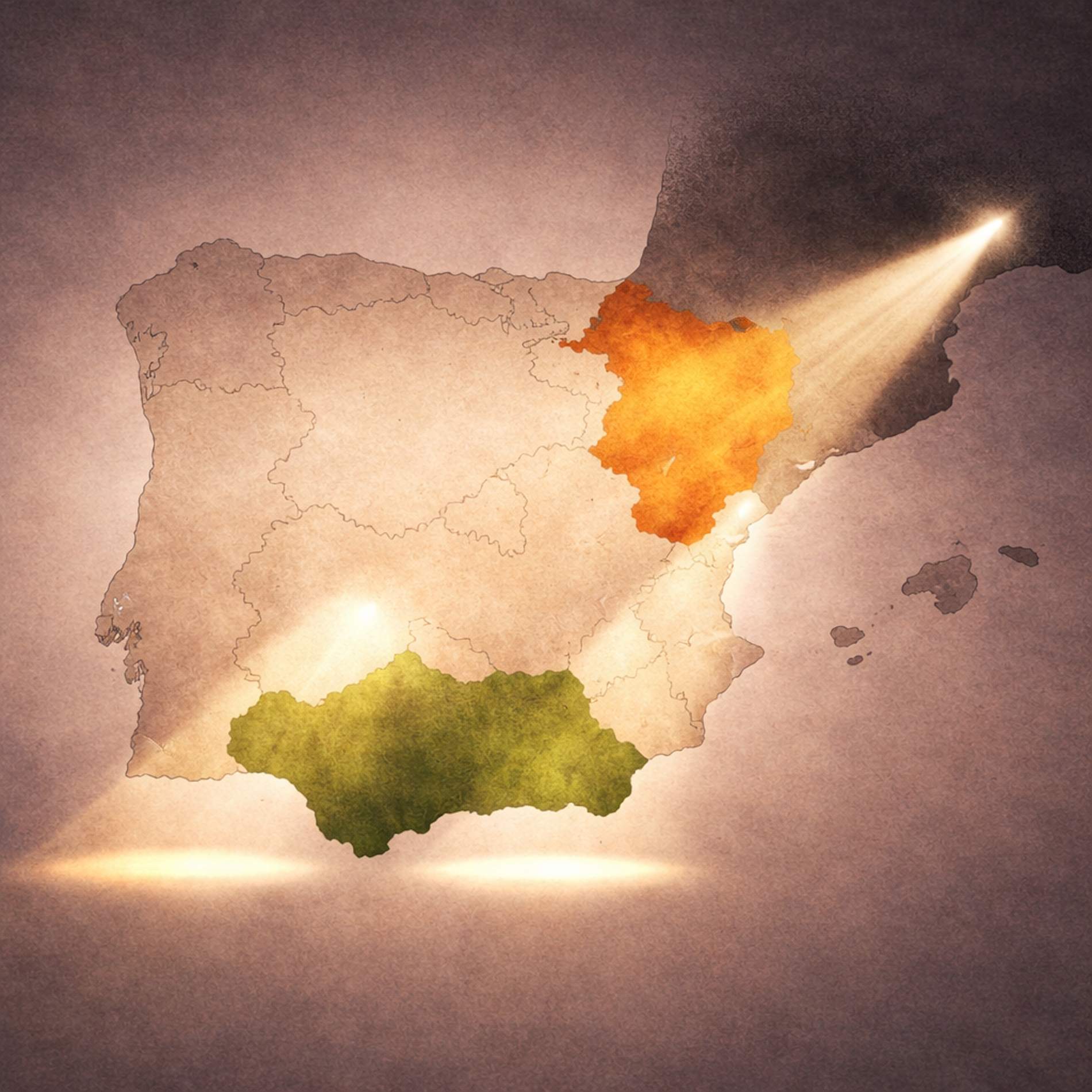 Portades que miren a l’Aragó i Andalusia però menystenen Catalunya