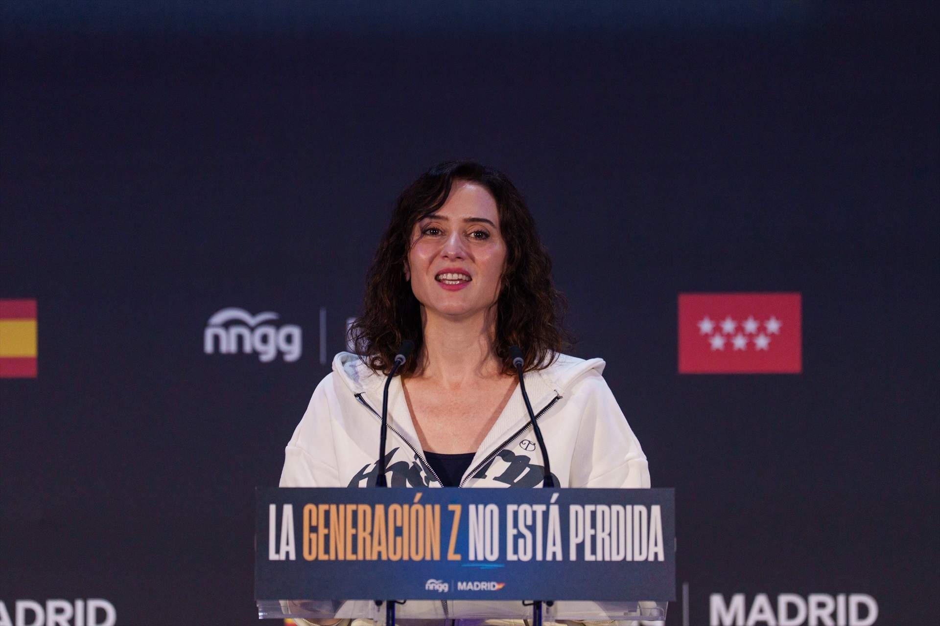 Ayuso denuncia que “Bildu, Txeroki i ETA” manen més que PP i que els seus objectius “estan més a prop que mai"