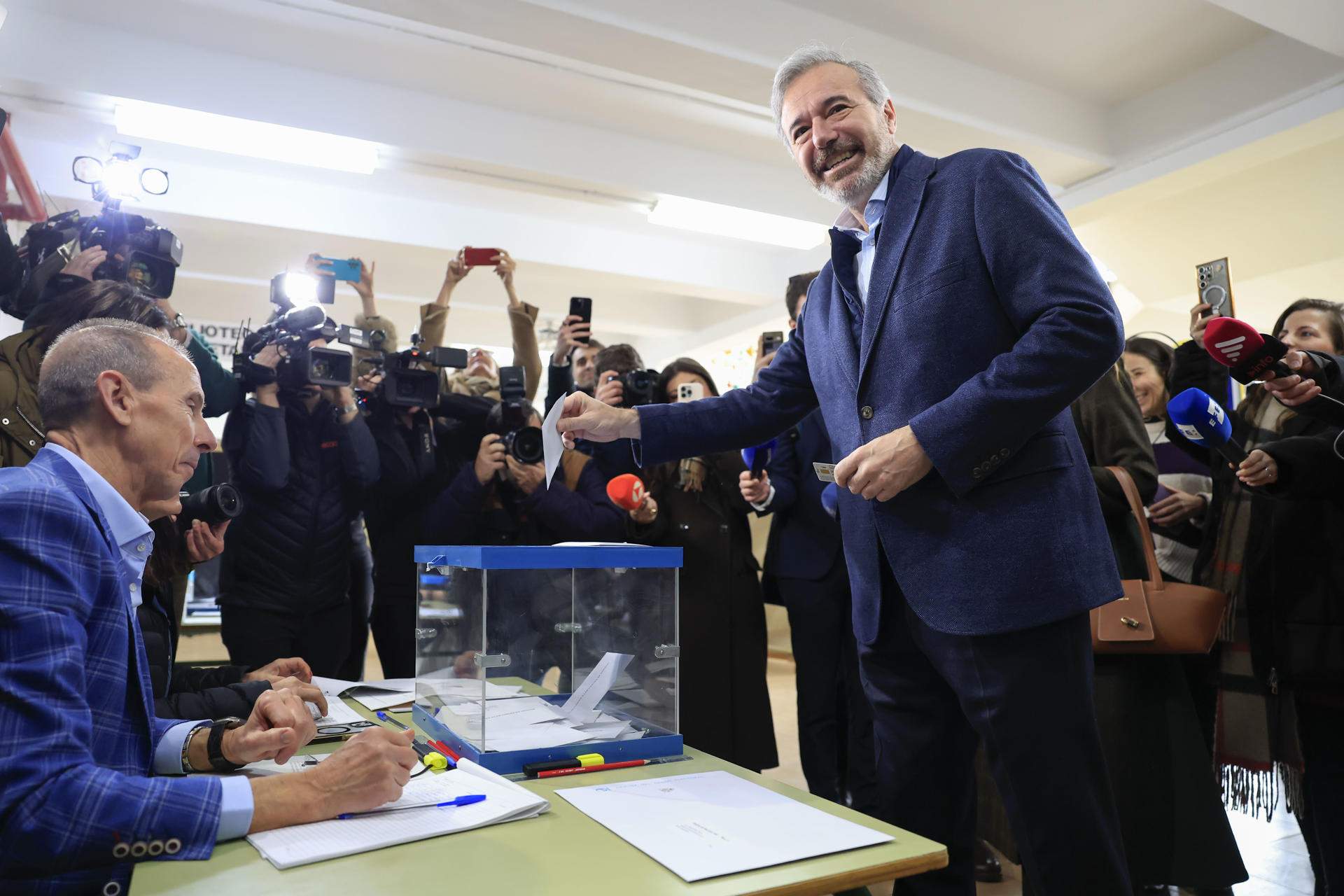 Azcón eleccions aragó / EFE