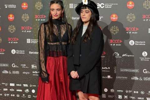 El dúo Alosa en la gala de los Gaudí 2026. Foto ACC