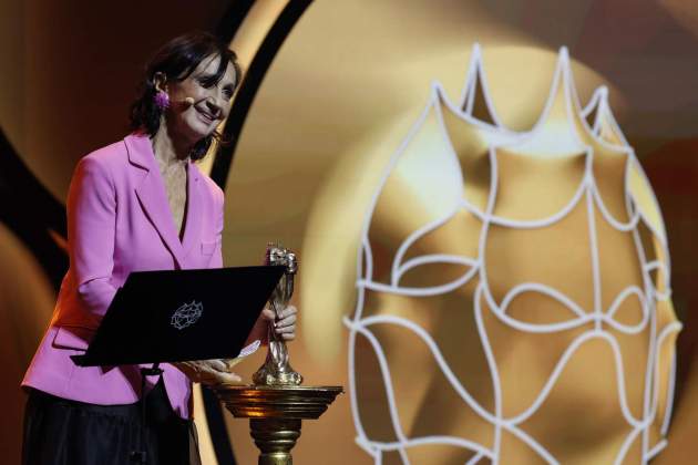 Sílvia Munt recull Gaudí d'Honor 2026 / EFE/Toni Albir