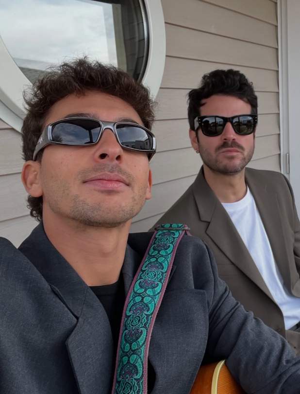 Antón Carreño y Willy Bárcenas, de Taburete IG