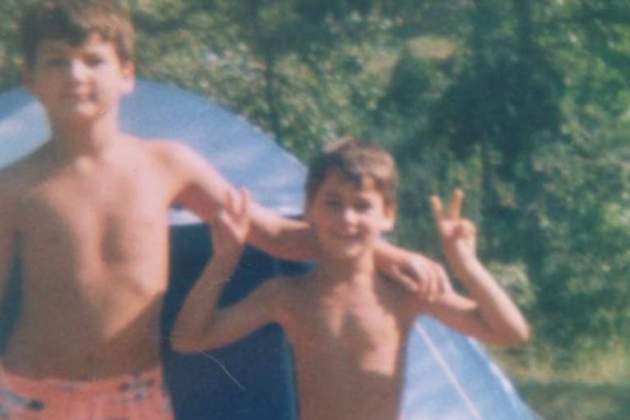 El Raúl Gómez y su querido y recordado hermano mayor, que murió hace 25 años IG2