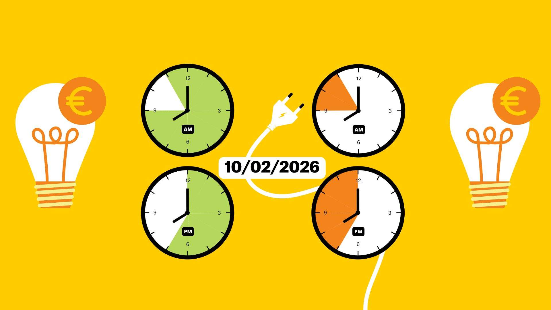 Precio de la luz de hoy, martes 10 de febrero, por horas: ¿cuándo es más barato poner la lavadora?