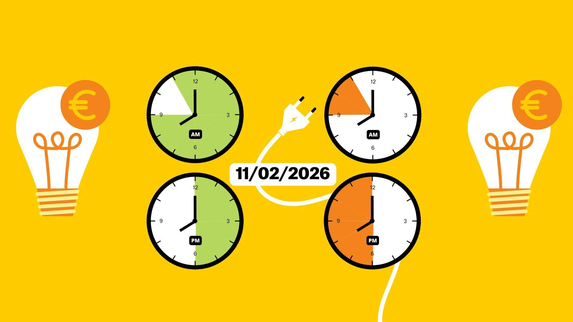 Preu de la llum avui, 11 de febrer de 2026, per hores: quan és més barat posar la rentadora