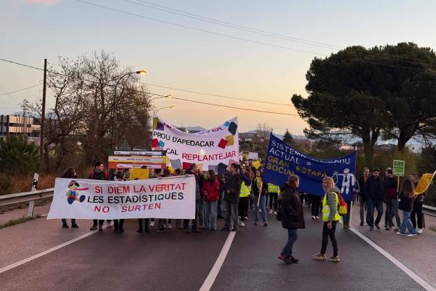 Tall N II a Borrassà (Alt Empordà vaga mestres ACN