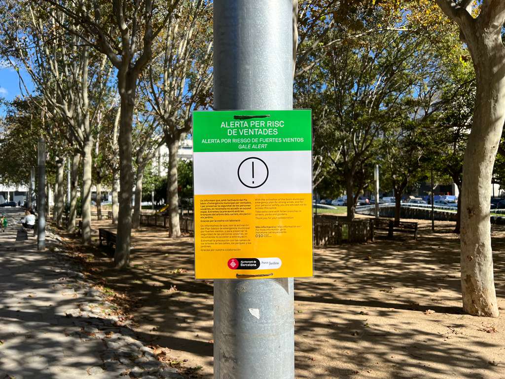Alerta máxima por fuertes vientos en Catalunya: el jueves, vientos de hasta 100 km/h