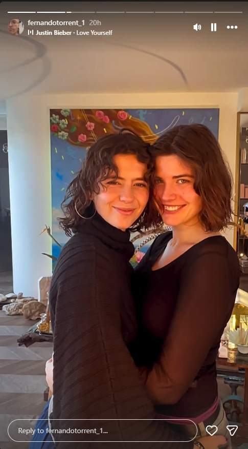 Clara Vicente y Paula Vicente con el pelo corto / Instagram