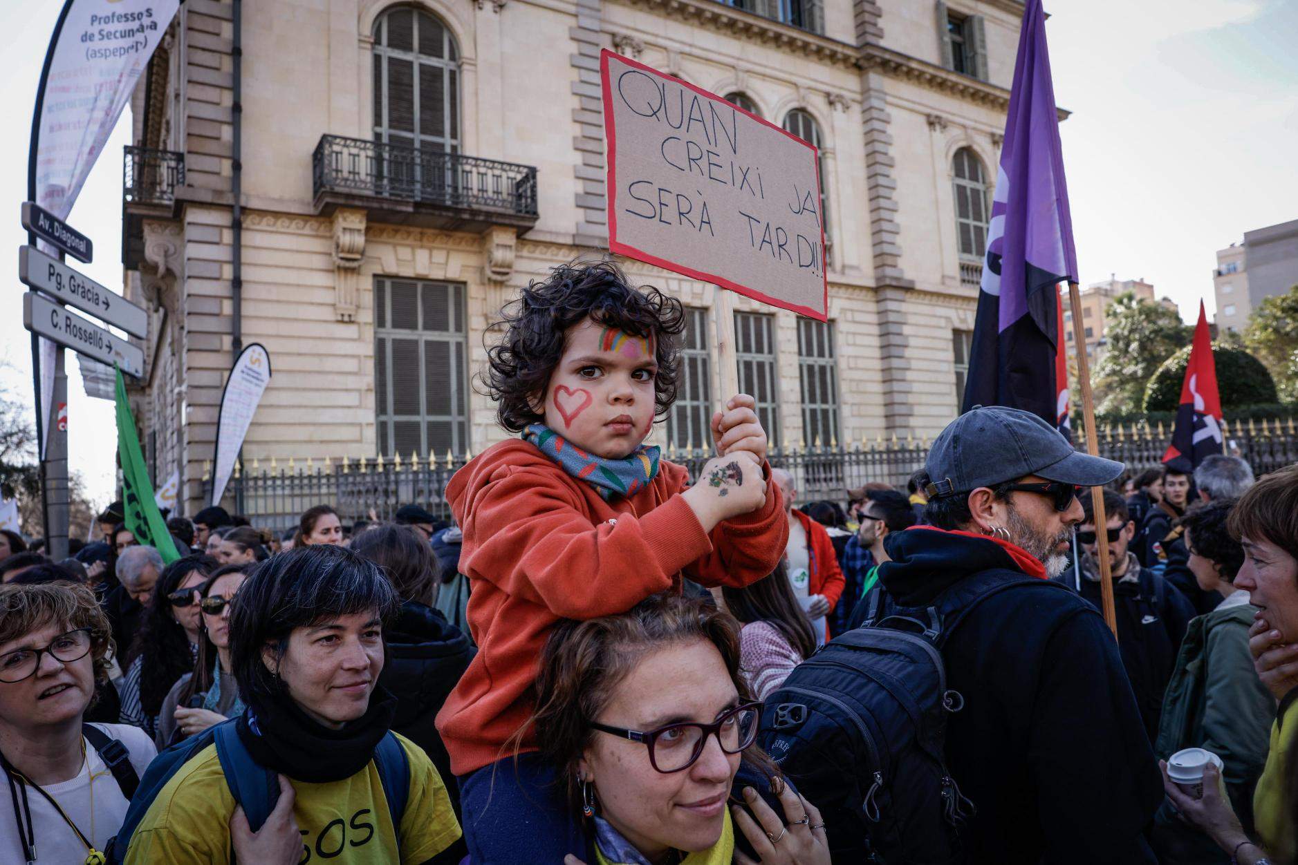 manifestació vaga educació mestres docents professors barcelona carlos baglietto elnacional (1)