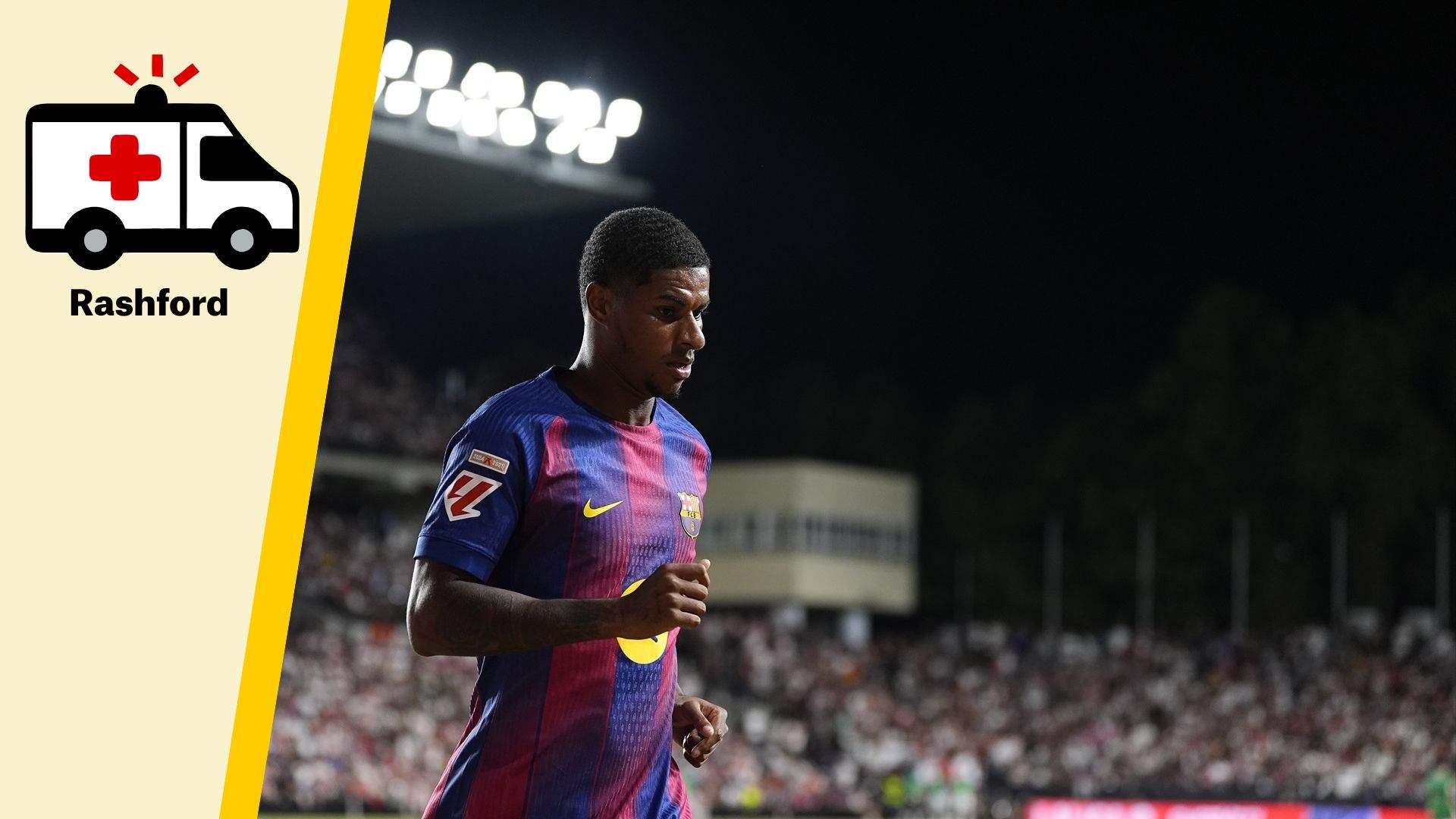 Lesión de Rashford: qué le pasa, qué lesión tiene y cuánto tiempo estará de baja con el Barça