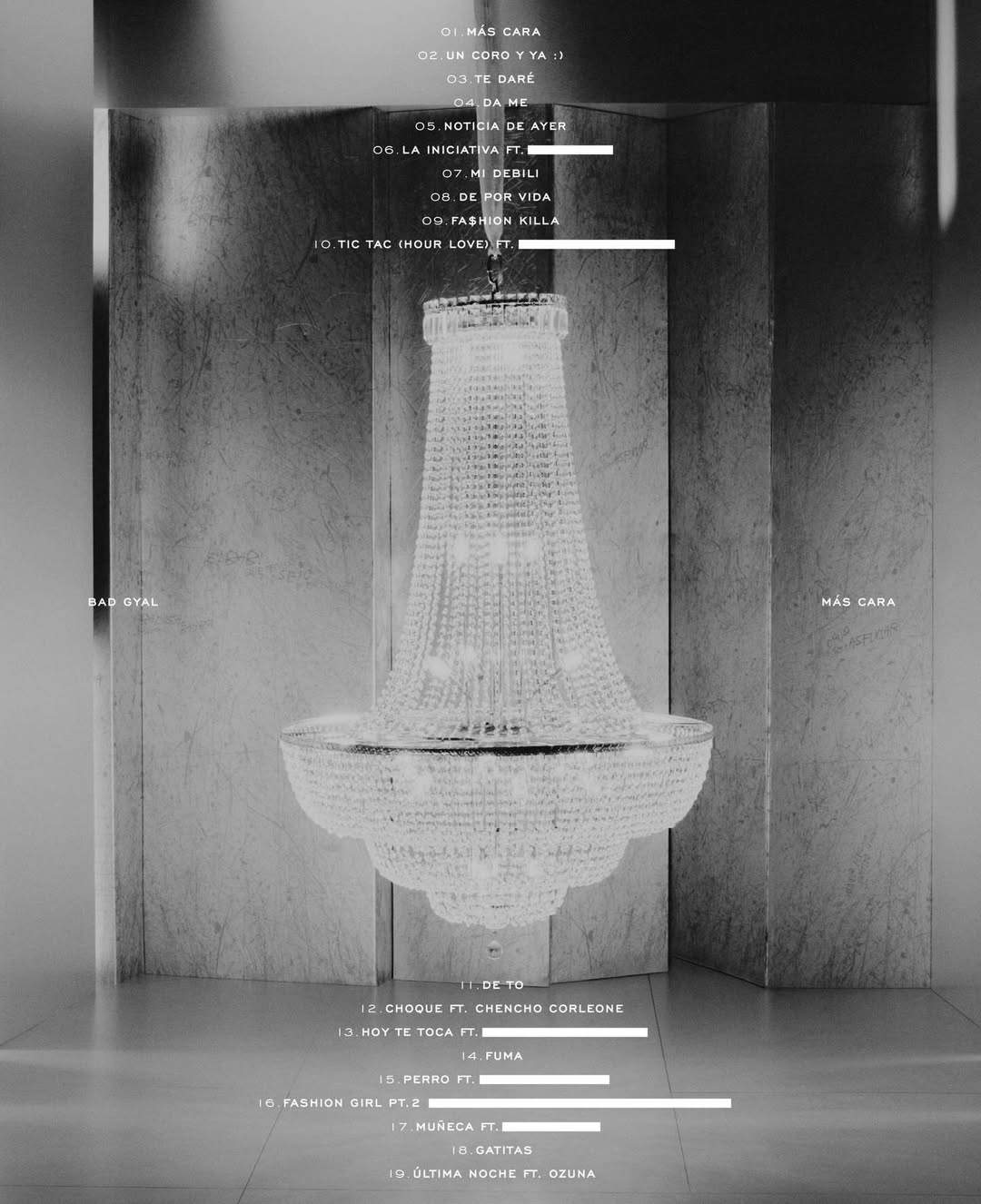 El track list del nuevo disco de Bad Gyal / Instagram