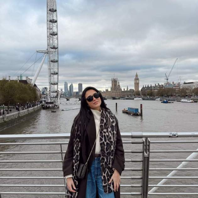 Julia Casal a Londres / Instagram