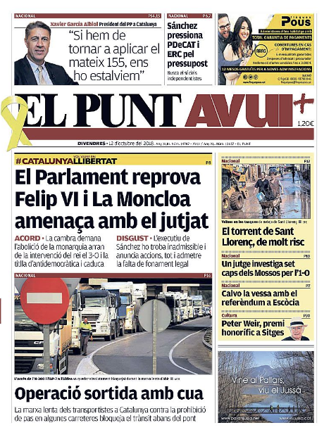 el punt avui