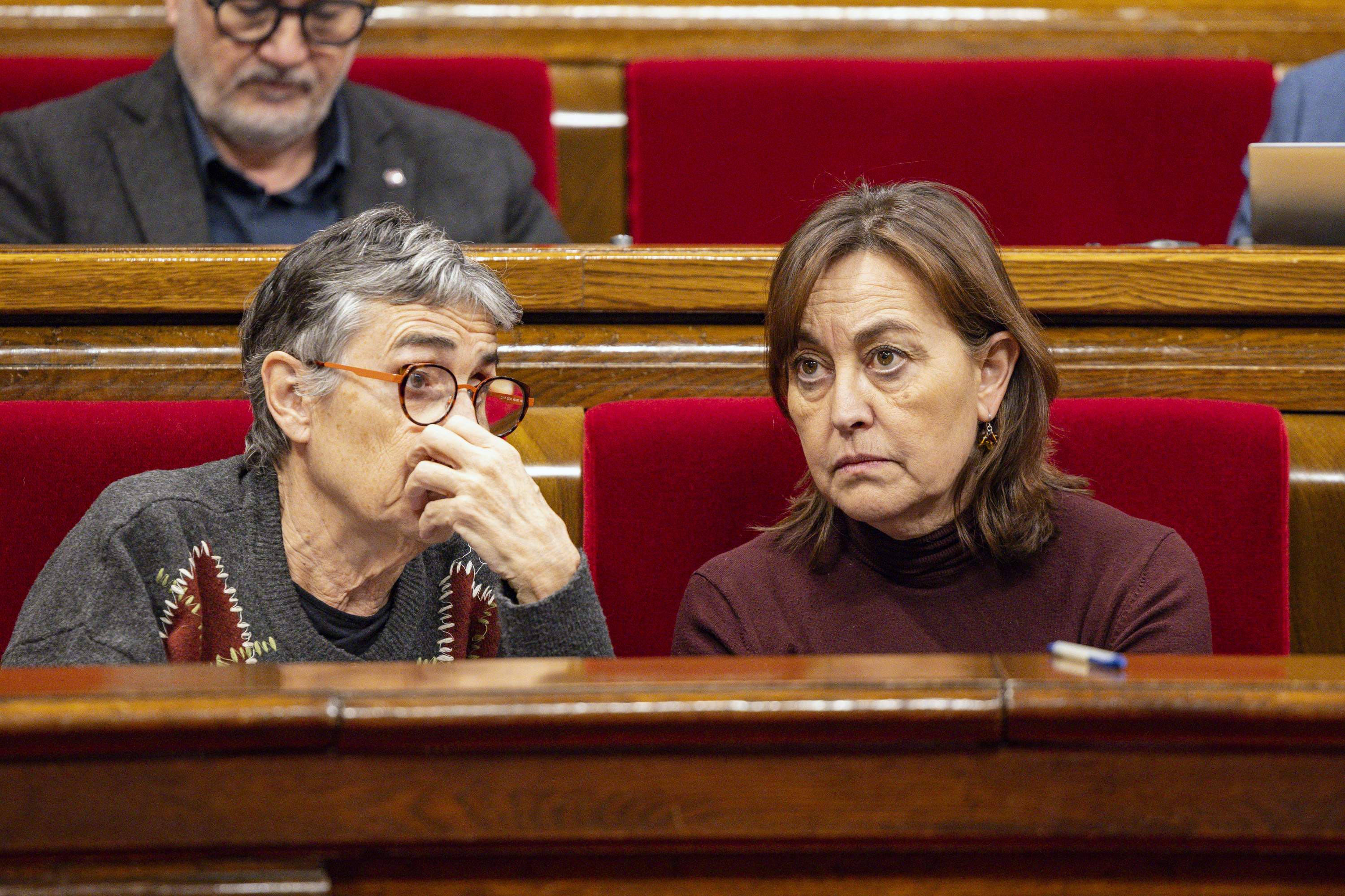 Ple Parlament rodalies consellera territori Paneque / Foto: Carlos Baglietto