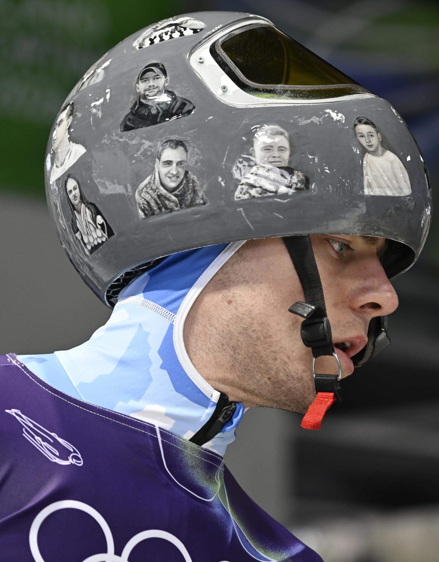 El COI veta al piloto Heraskevych por su polémico casco en homenaje a los caídos en Ucrania