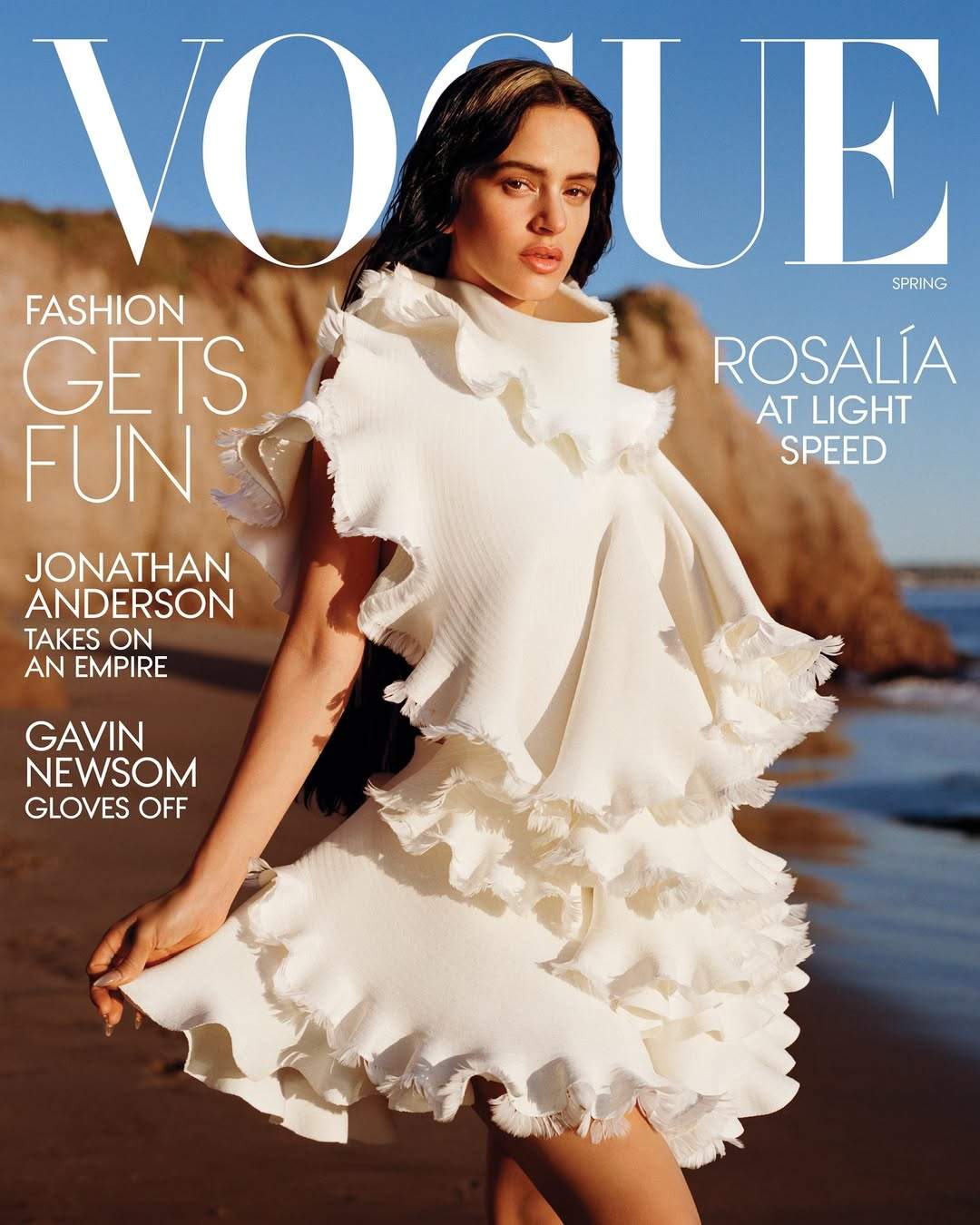Rosalía, portada de Vogue Rosalía, portada de Vogue