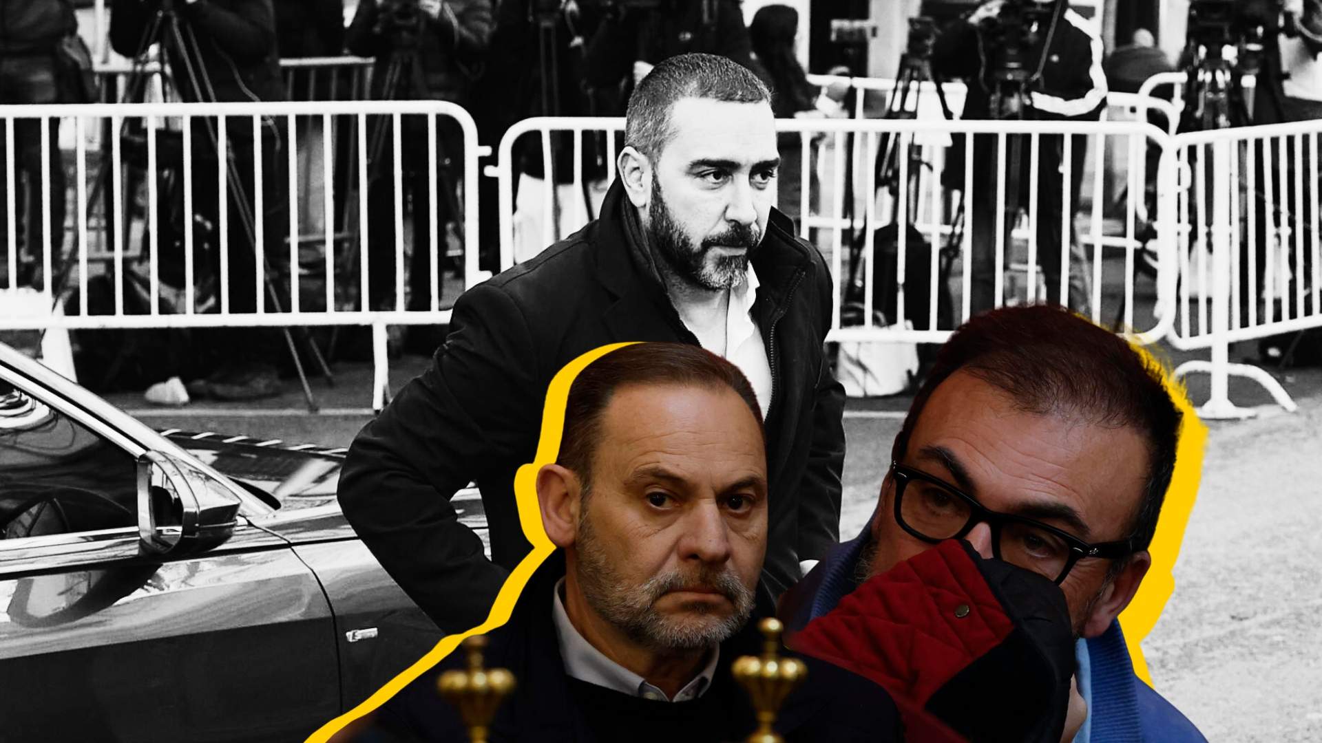 Ábalos y Koldo, sentados ante el Supremo: las primeras imágenes del juicio del caso Mascarillas