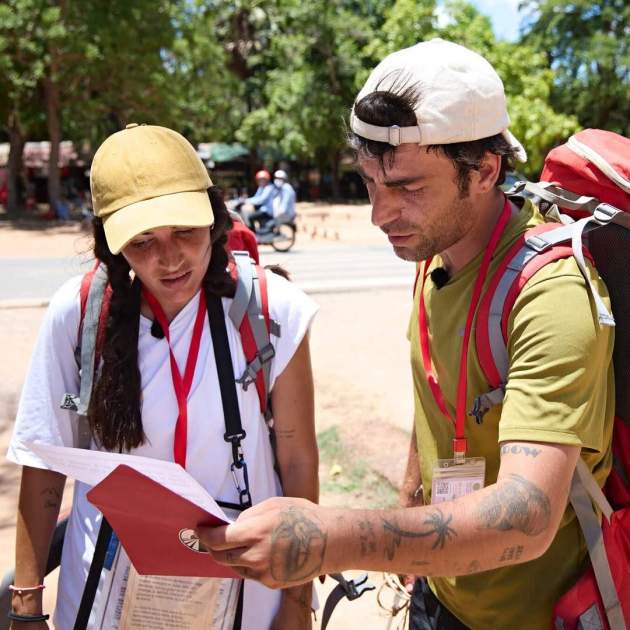 Alba Paúl i Àlex Domènech, el seu cunyat, guanyadors de 'Pekín Express' / Instagram