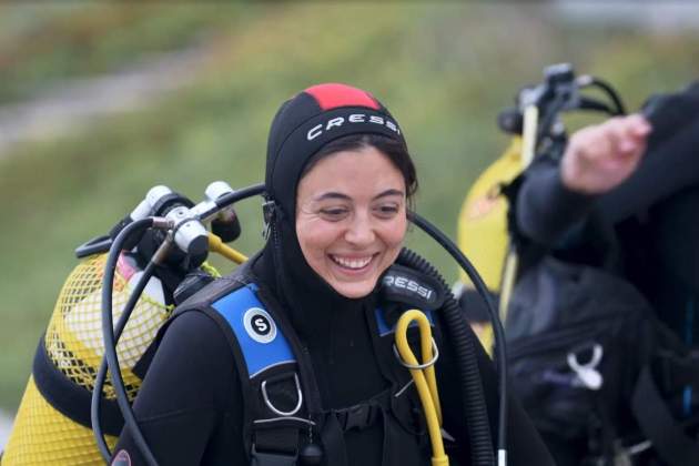 Mariona Casas i Cèlia Espanya abans de fer submarinisme, Lo repte t2 / 3Cat (1)