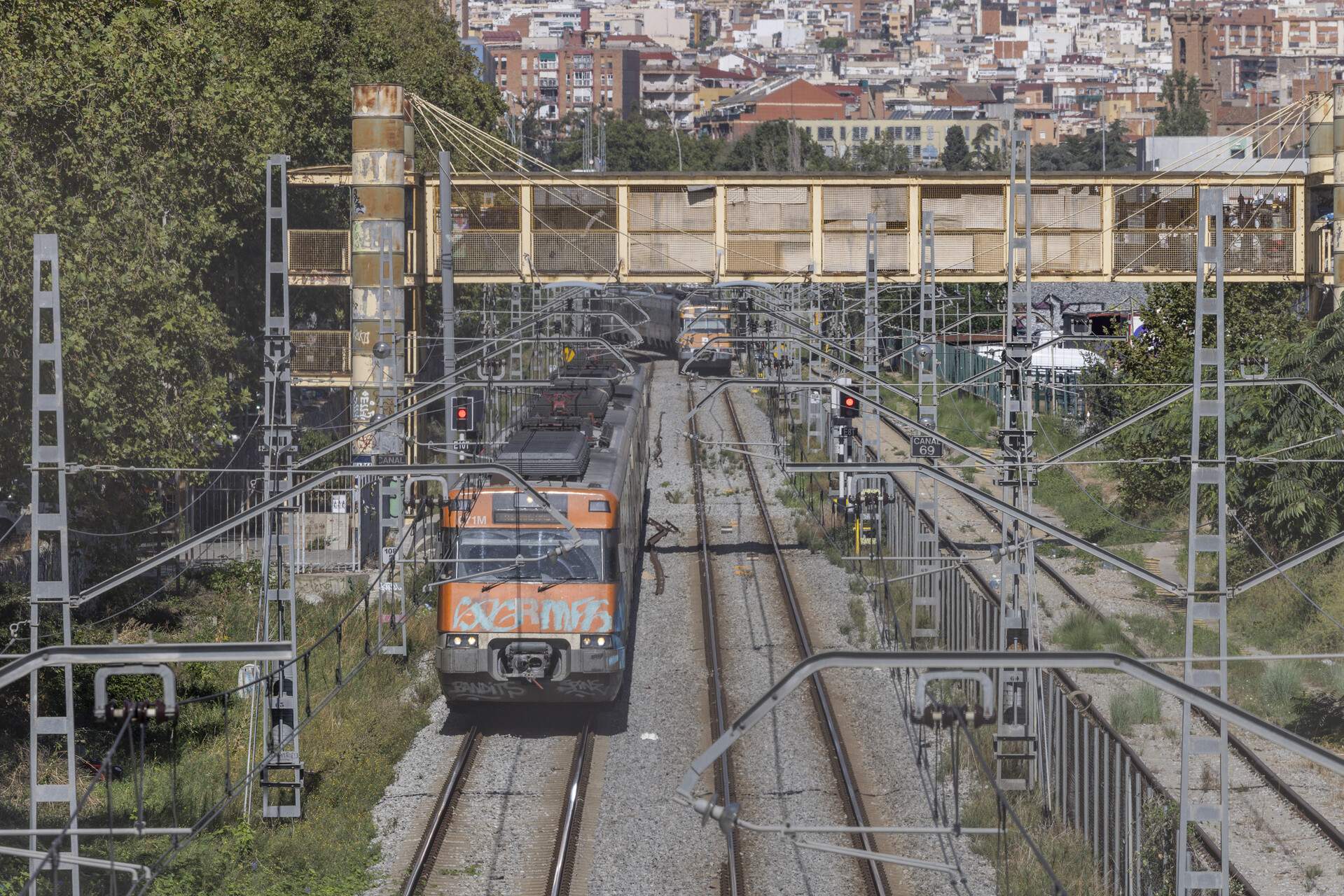 Rodalies, sin servicio: los maquinistas se niegan a circular por las afectaciones del temporal