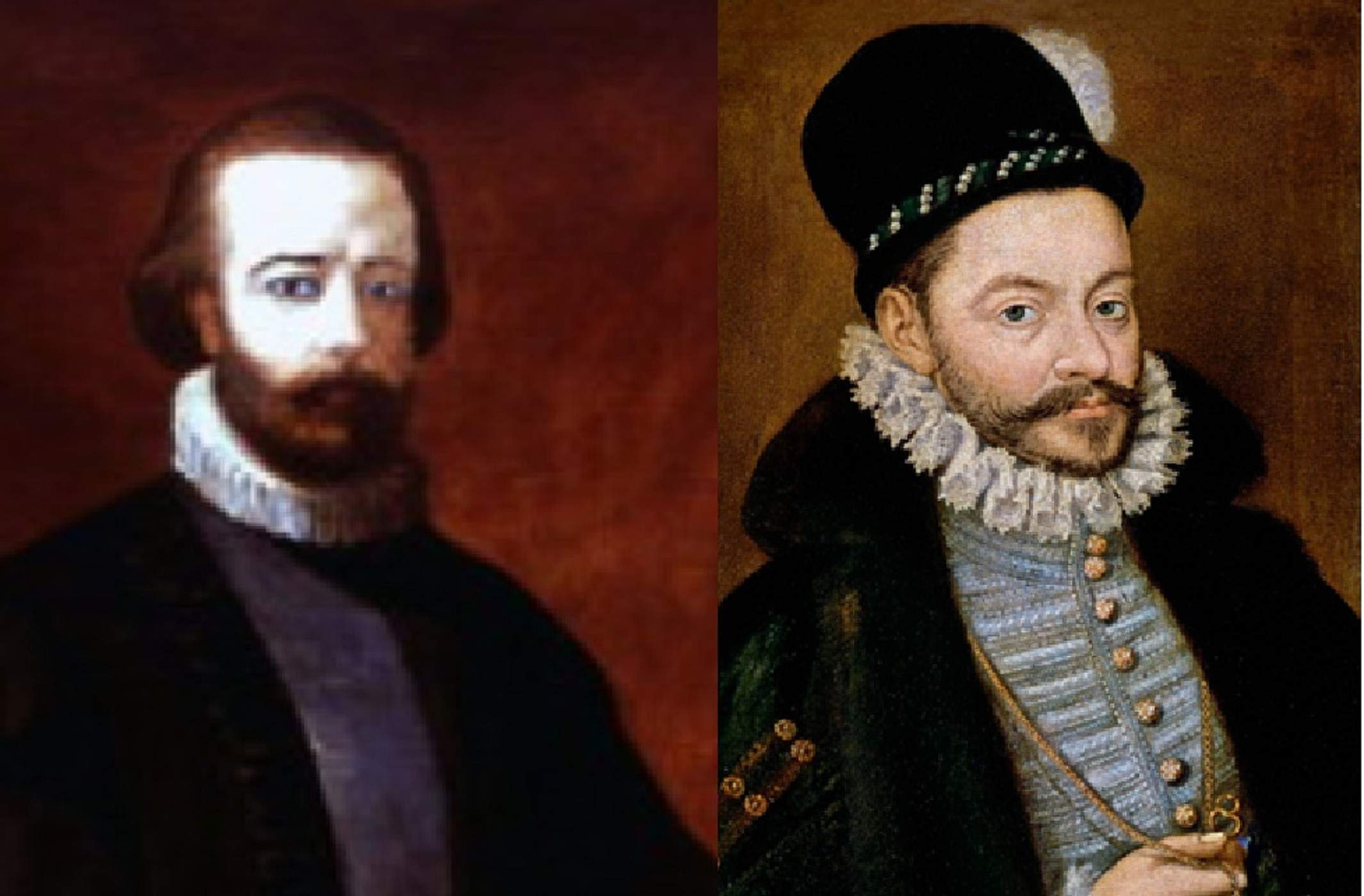 Juan de Lanuza i Antonio Pérez. Fuente Diputación de Zaragoza y Hospital de Tavera Toledo