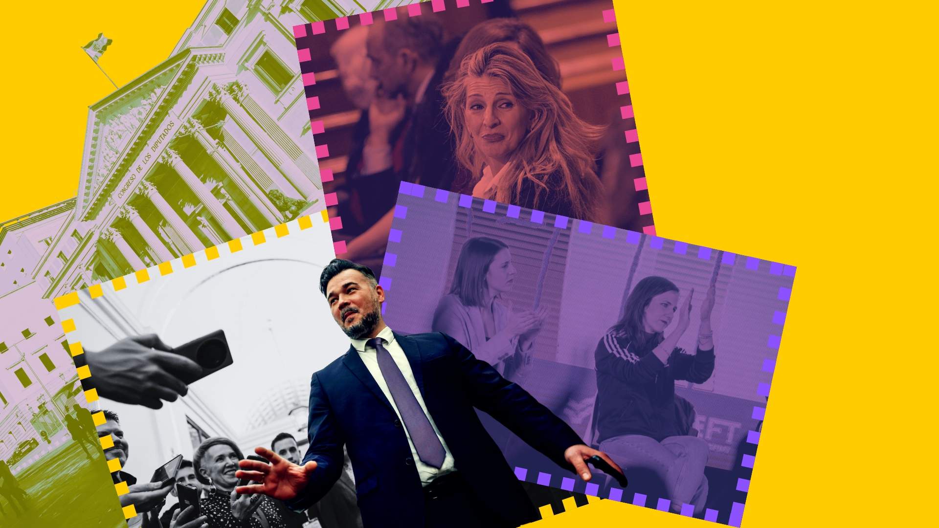 L'espai de Sumar enceta una refundació sense aclarir el futur de Díaz mentre Rufián remou l'esquerra