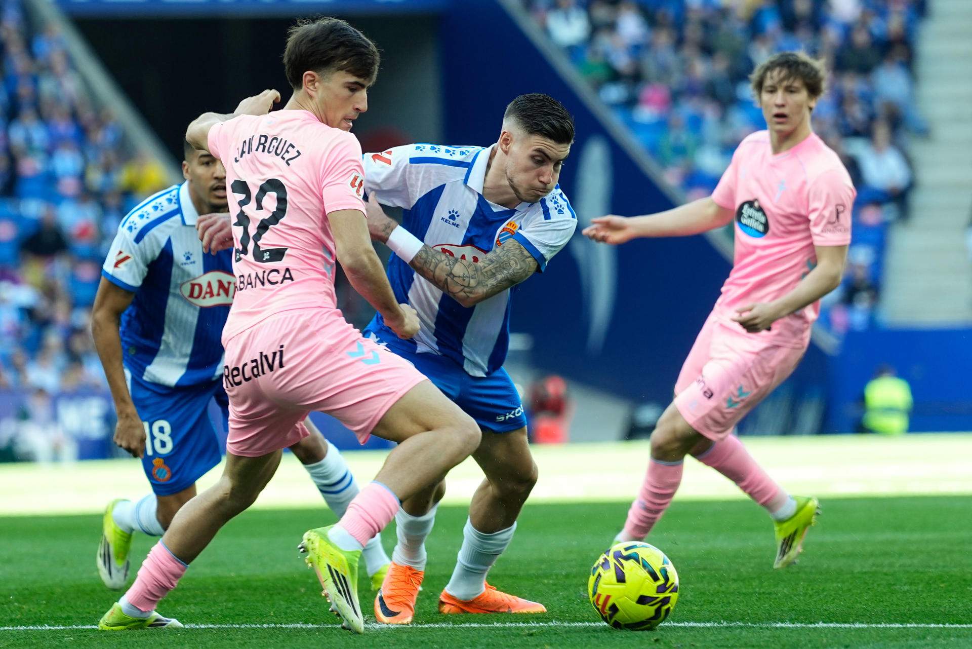 Dos expericos dejan al Espanyol con la miel en los labios contra el Celta de Vigo (2-2)