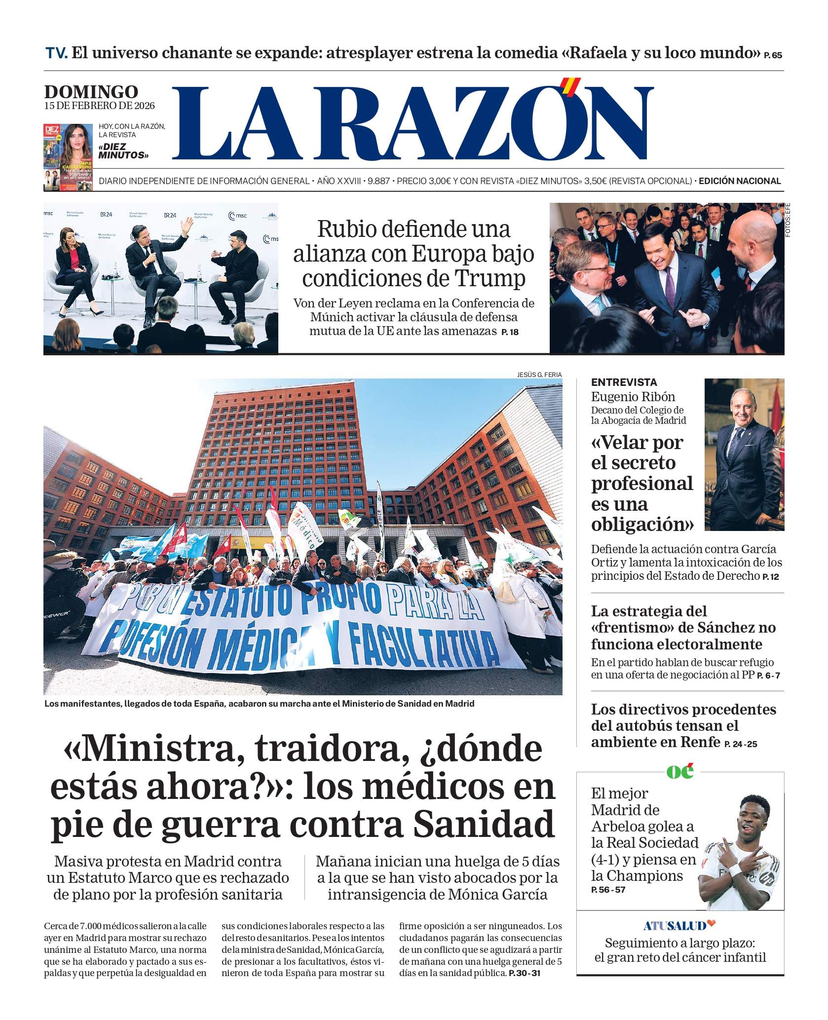 'La Razón' bona