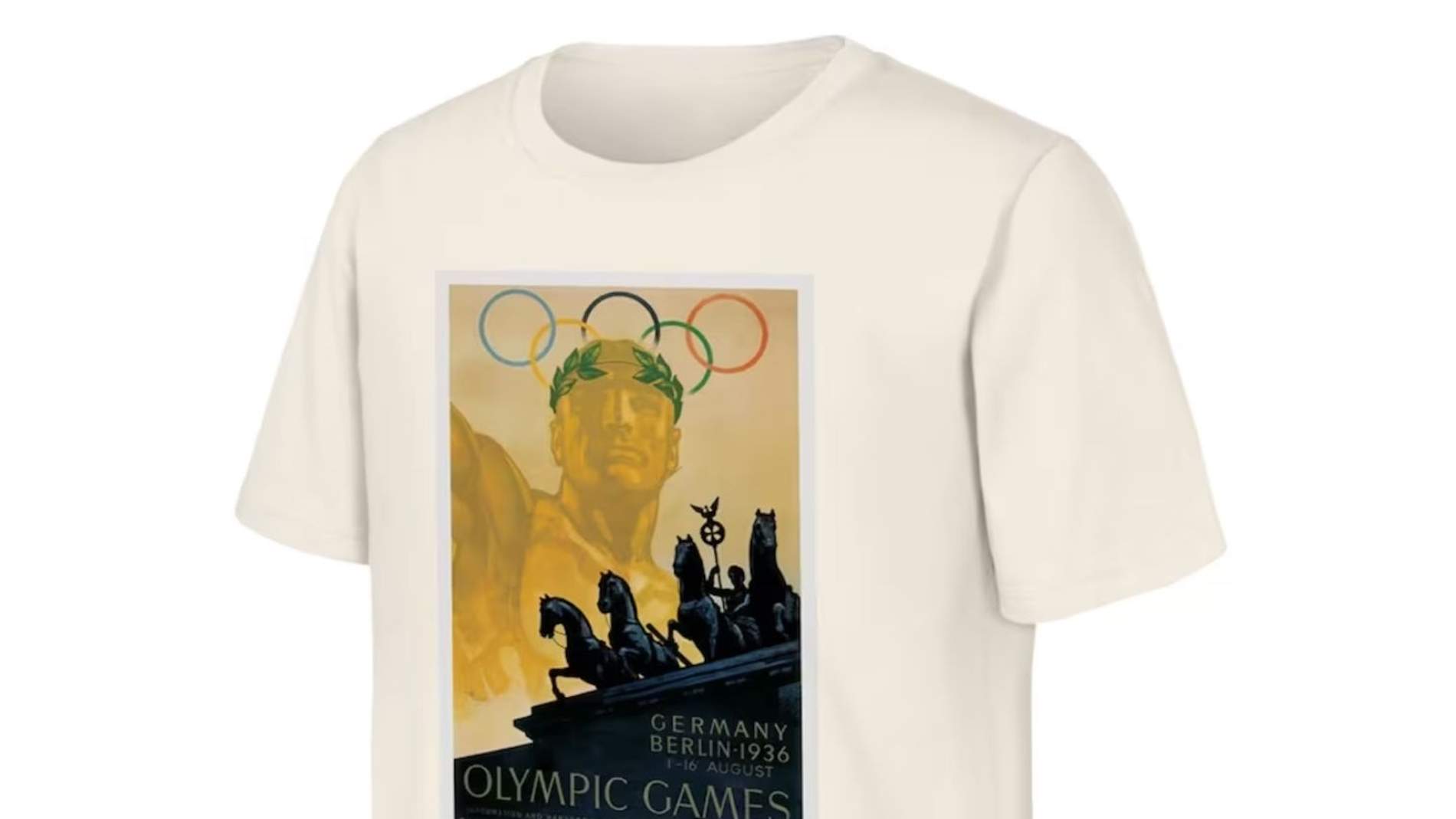 Polémica en los Juegos Olímpicos: acusan al COI de vender y agotar camisetas de "propaganda nazi"