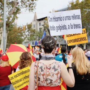 Journalists harassed and threatened by Spanish unionists at Barcelona march