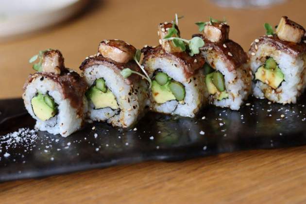 Uramaki del restaurnat Monki. / Foto: Jordi Àvila Uramaki del restaurnat Monki. / Foto: Jordi Àvila