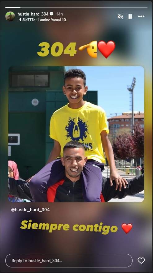 Storie del pare de Lamine Yamal / Instagram