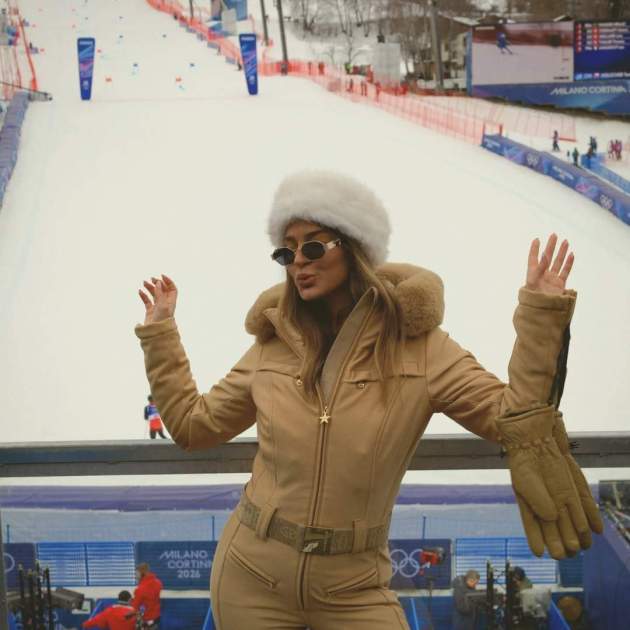 Laura Escanes en los Juegos Olímpicos de Milán / Instagram Laura Escanes en los Juegos Olímpicos de Milán / Instagram