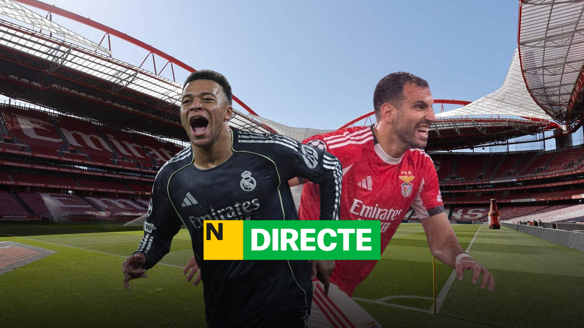 Benfica - Real Madrid de la Champions League, DIRECTO | Última hora del partido de hoy