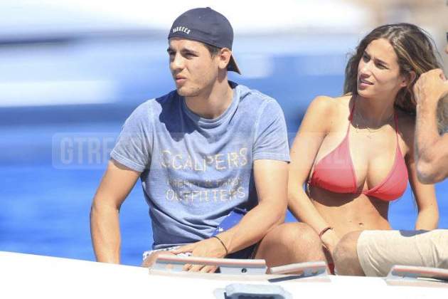 María Pombo i Álvaro Morata l'any 2014 de vacances / Gtres