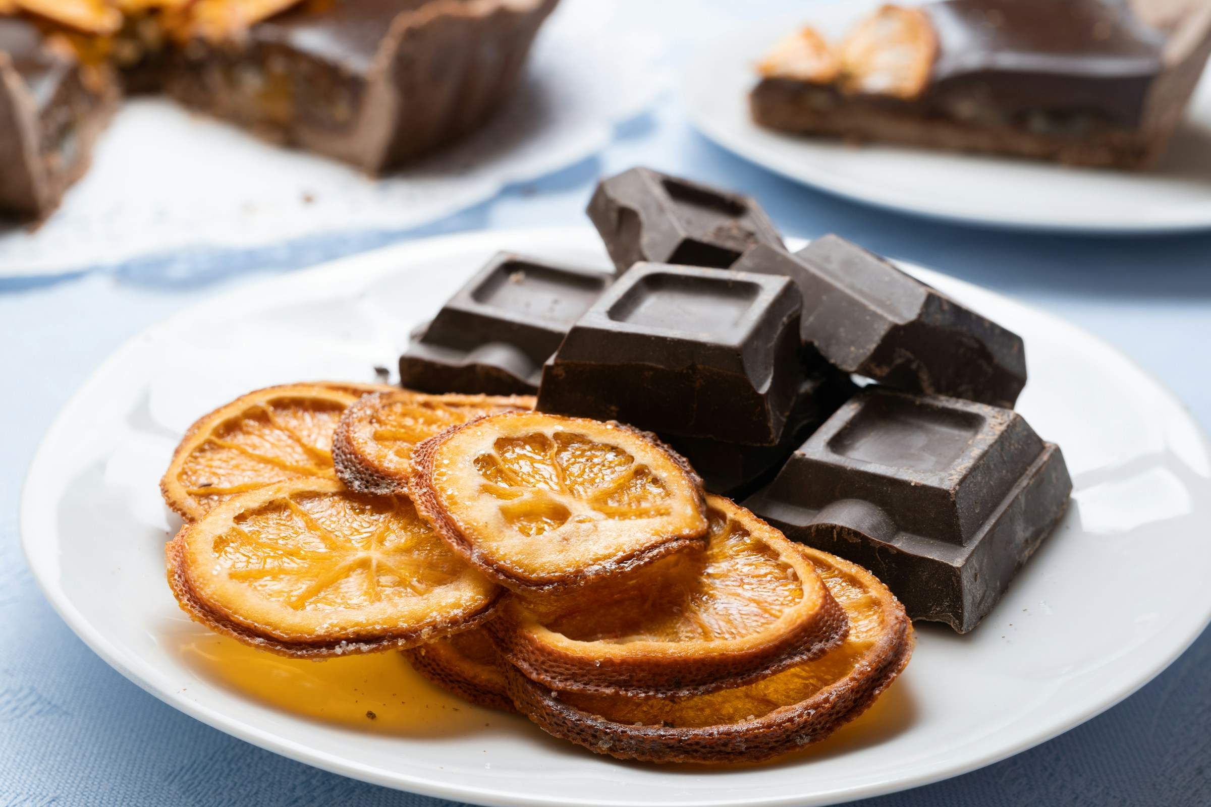 El postre de naranja y chocolate que es saludable y además se hace en pocos pasos
